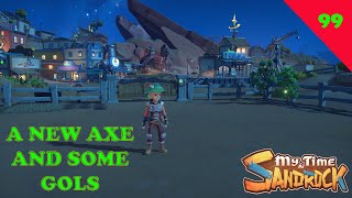 My Time at Sandrock Ep 99 Commisions and a new axe