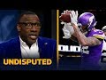 Kyle Rudolph should've been called for pass interference on final play — Shannon | NFL | UNDISPUTED