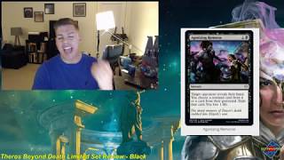 EOT (News) Flash - Theros Beyond Death Limited Set Review - Black Cards