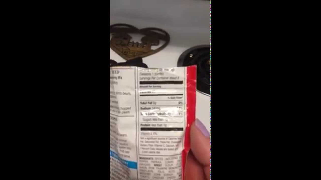 Seasoning Mix McCormick Review - YouTube