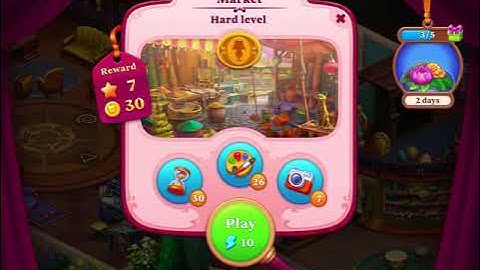 Manor Matters - Hall - Day 2 - Level 59 - Hard Level - No Boosters - FULL STORY - CaroGamesNL