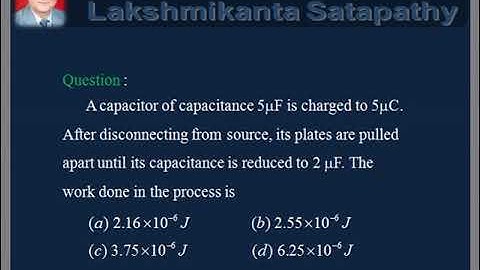 vDo QA Electrostatics-15/ Change in Energy Stored in a Capacitor