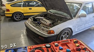 BEATER is RUNNING!  $1000 Supercharged EF Civic Finally Hits The Streets