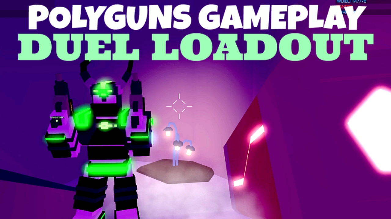 Polyguns Duel Loadout Gameplay Youtube - polyguns roblox gameplay