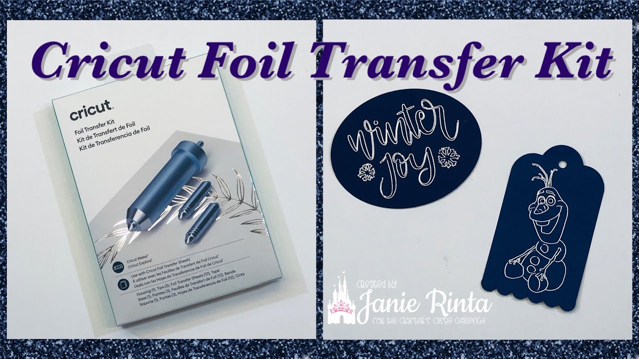 Cricut Foil Transfer Kit - How To Use It - Demo and Review 