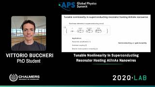 Tunable Nonlinearity In Superconducting Resonator Hosting AI/InAs Nanowires | V. Buccheri