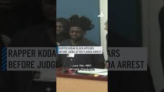 Rapper Kodak Black appears before judge after Florida arrest