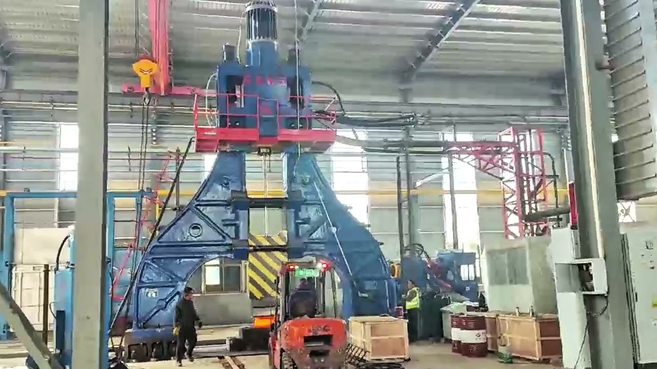 Synergistic Forging with Open Hydraulic Forging Hammer and Forging Manipulator