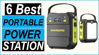 (BEST PORTABLE POWER STATIONS 2023) Top 6 Portable Power Stations [Buying Guide]