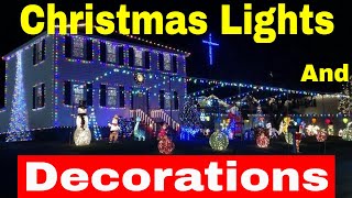 Outdoor Christmas Decorations 2017 Landscape Lighting http://amzn.to/2i9mTAv Christmas decorations http://amzn.to/2nrlLxU Lighted Holiday Displays http://amzn.to/