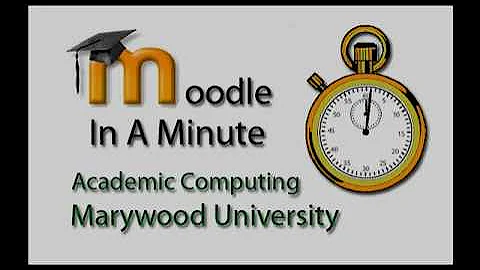 Moodle in a Minute - How to Upload Multiple Files at Once