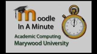 Moodle in a Minute - How to Upload Multiple Files at Once