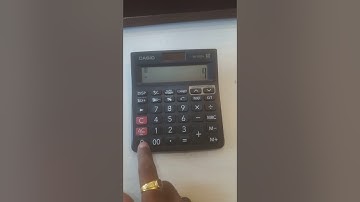 How to use "GT" button  Gross Total Operation in Calculator