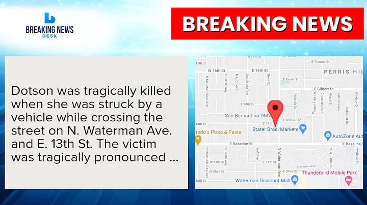 58-Year-Old Lori Dotson Killed In San Bernardino, ...