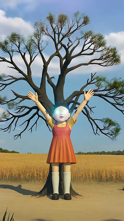 Funny transformation doll squid game squid game#18 #videogames #funny #squidgame #viral #video