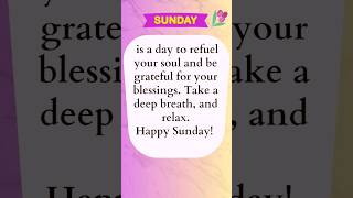 💫Find your inner peace this Sunday with a gentle reminder to refuel your soul. #shorts #sundayvibes screenshot 2