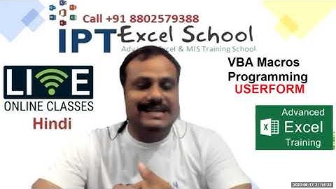 Excel VBA Userform - Easy Excel Macros