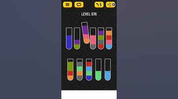 【Water Sort Puzzle】 Level 576