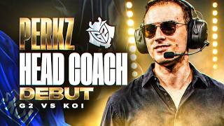 PERKZ HEAD COACH DEBUT - G2 VS MKOI - LEC SUMMER 2026