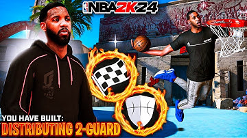 The MOST TOXIC DISTRIBUTING TWO GUARD Build To Make For NBA 2K24… BEST SHOOTING GUARD BUILD T-MAC!