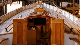 Oiling the Finished Wooden Deck & Let's Talk About the Launch! | Ep 103