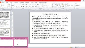 JSF Session 1 Part 1
