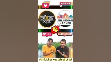 @Crazy xyz Vs @Mr Indian Hacker #shorts #viral #ytshorts
