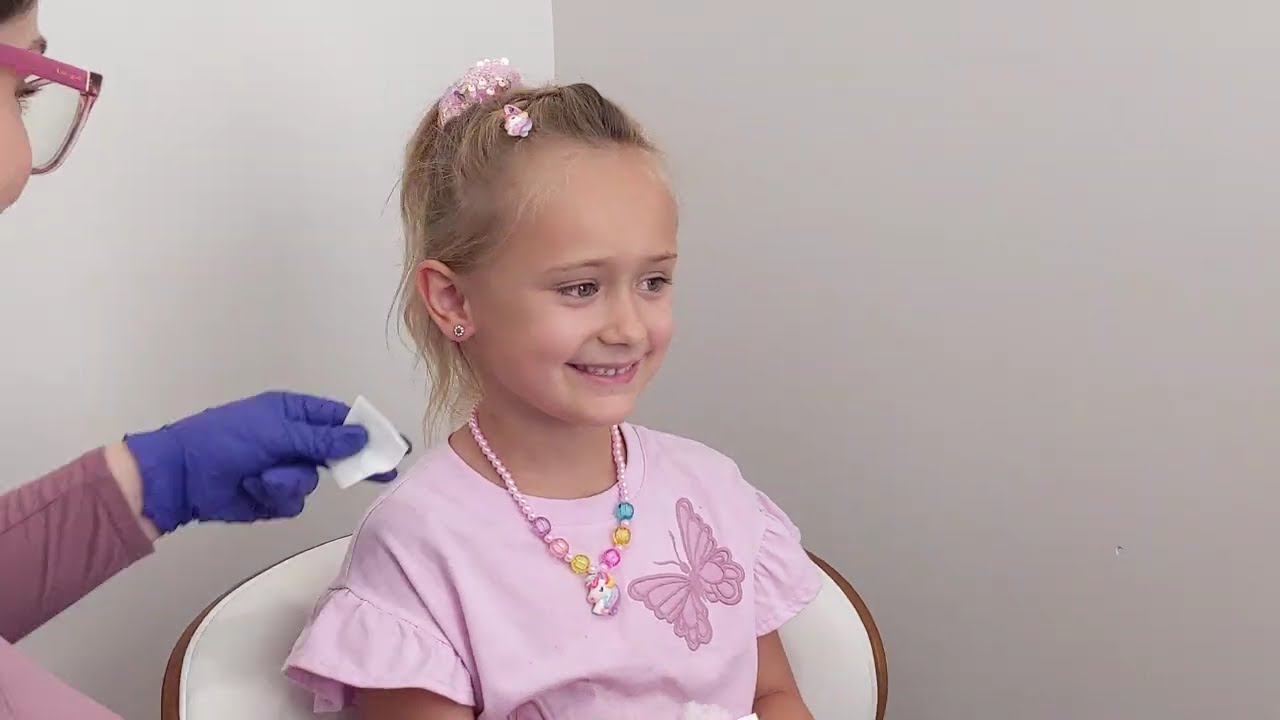 Eowyn Get's Her Ears Pierced!