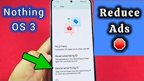 How to Stop 🛑 Ads from showing on Nothing Phone Android 15 