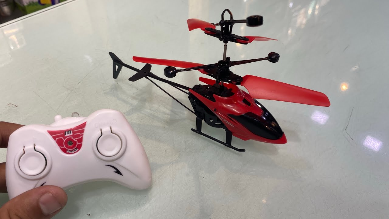 RC Helicopter Remote Control Unboxing & Flying Testing - YouTube