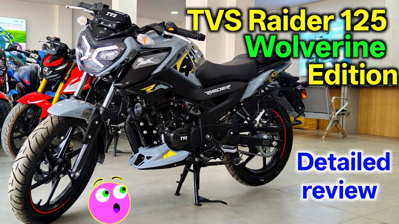 2025 TVS Raider 125 Super Squad Wolverine Edition Most Detailed Review - New Price Mileage & Colors