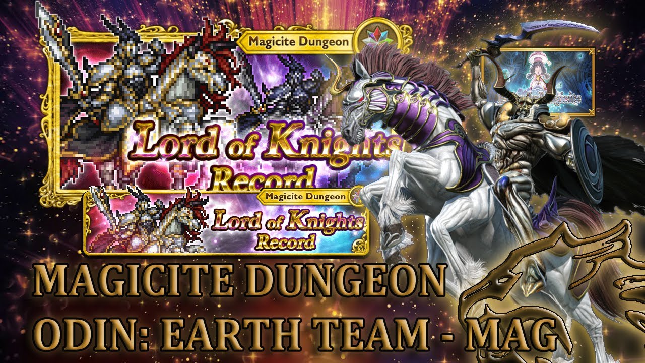 [FFRK] Odin (Argent) | Earth Team - MAG 