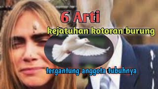6 Arti kejatuhan kotoran burung,menurut primbon Jawa