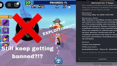 Roblox new HUGE anticheat keep banning exploiters…?! (EVEN ME)