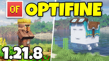 How to Download & Install Optifine 1.21.8 in Minecraft 1.21.8 (New Update!)