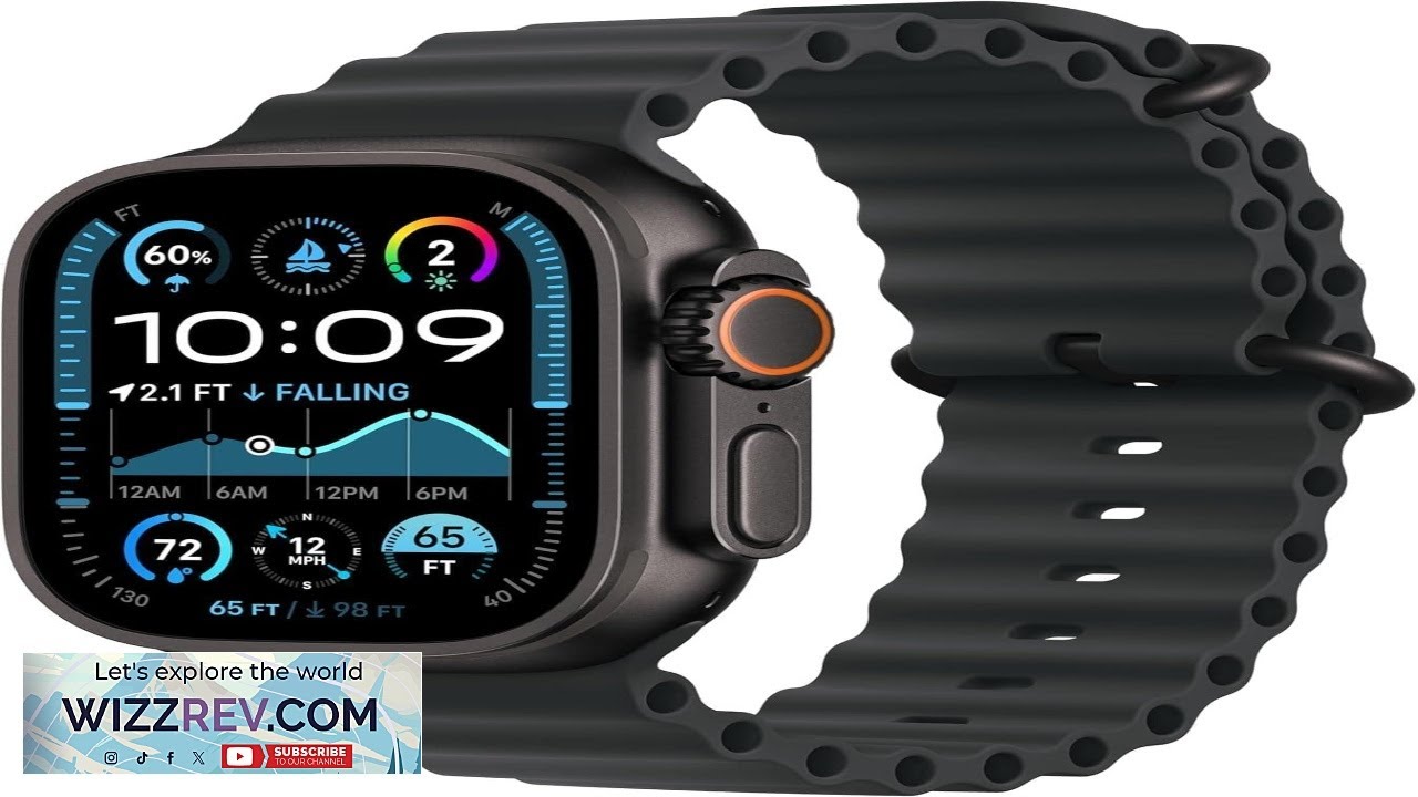 Apple Watch Ultra 2 (GPS + Cellular 49MM) Black Titanium Case