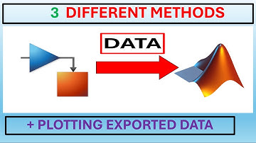 How to Export Data From SIMULINK to MATLAB Workspace & Plot it | SIMULINK TUTORIAL