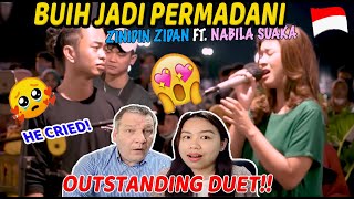 BUIH JADI PERMADANI - EXIST LIVE NGAMEN BY ZINIDIN ZIDAN FT. NABILA MAHARANI DAN TRI SUAKA |REACTION