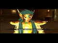 Saint Seiya Brave Soldiers. El adios de Hyoga, Mascara de Muerte y Aioria de Leo