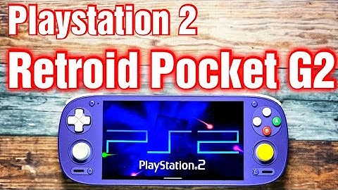 Retroid Pocket G2 tested PlayStation 2 - better than ever!