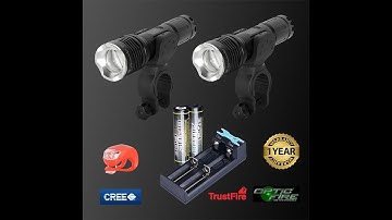 opticfire® CREE T6-ZOOM bike light set review/test