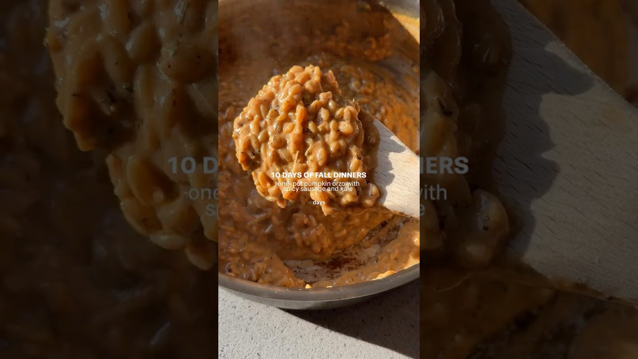 day 1 of 10 days of fall dinner ideas!! 