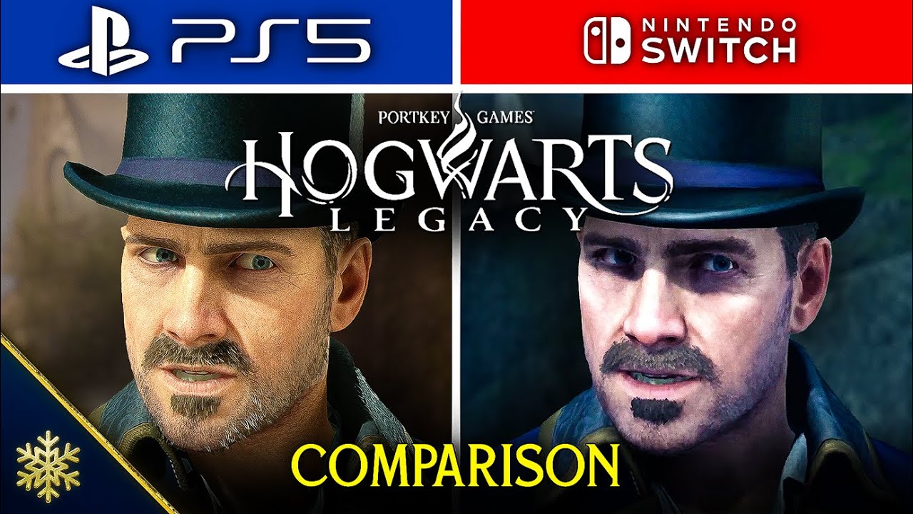 Hogwarts Legacy PS5 vs PC Graphics Comparison 