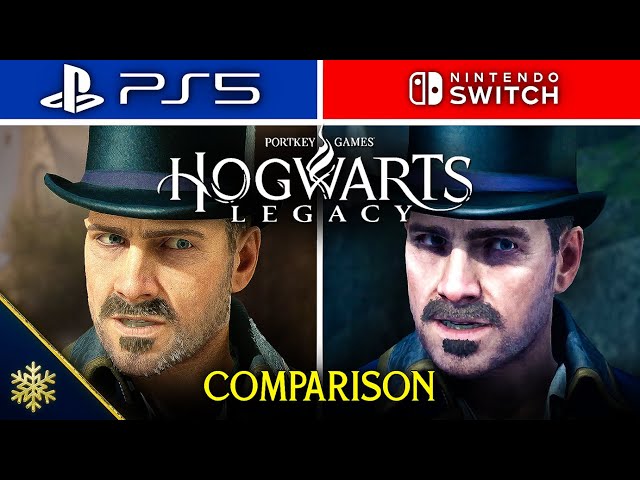 Hogwarts Legacy (Switch vs PS5) Comparison 