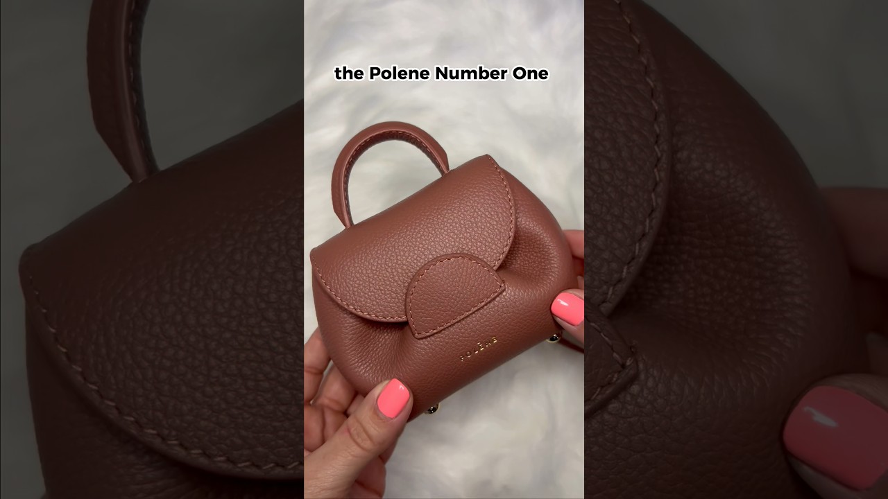 polene numero un micro bag  review, what fits, try on, nano