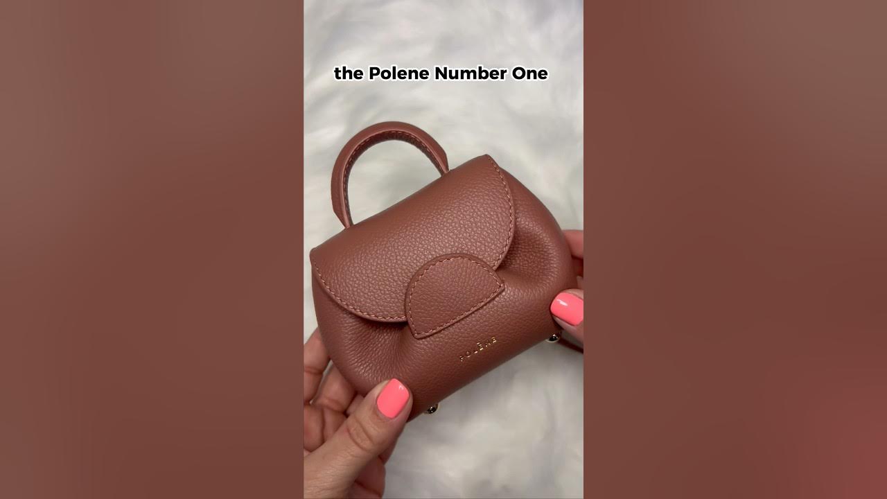 Burgundy Textured Polene Numero Uno Nano UNBOXING 