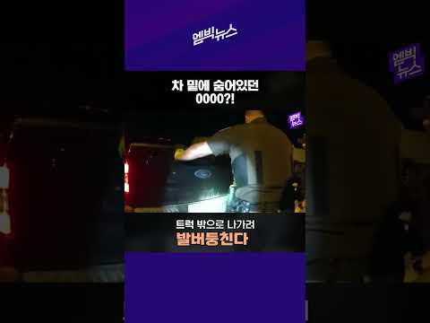 니가 왜 차 밑에서 나와?!!  #shorts