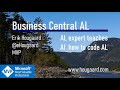 Al expert teaches ai chatgpt how to code al with business central