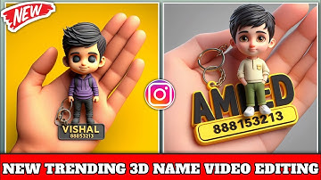 How to create 3D Ai Key Chain for boys & girls Images | Bing image 😱 creator tutorial FREE | Bing Ai