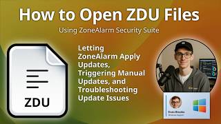 How to Open ZDU Files (ZoneAlarm Data Update)